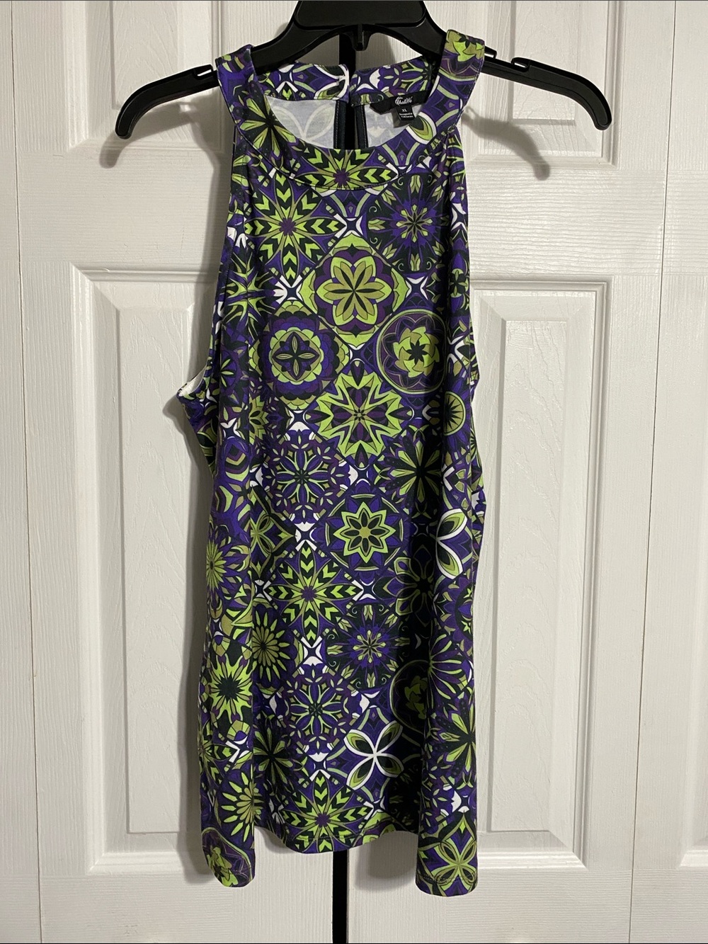 PRETTY Shall we tank top shirt blouse size XL